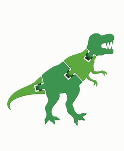 Articulated T-Rex Dinosaur 3d model