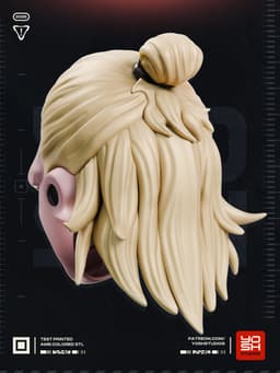 Haaland Buu Helmet 3D Printer STL 3d model