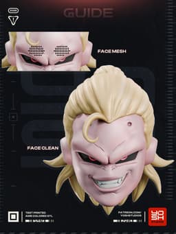 Haaland Buu Helmet 3D Printer STL 3d model