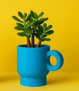 Bubble Loop Vase – Fun Memphis Vase with Tactile Texture 3d model
