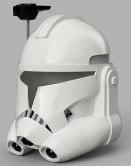 Captain Rex's Helmet Phase 2 (Star Wars) 3d model