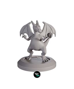 Charizard-Pockemon (Stylized Fan art) 3d model