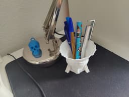 Caryatid pencil holder 3d model
