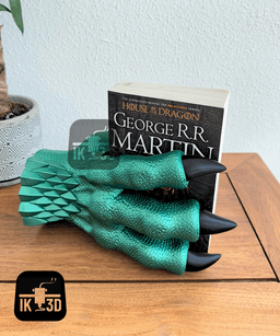 Dragon Claw Book Holder / No Supports / 3MF Included 3d model