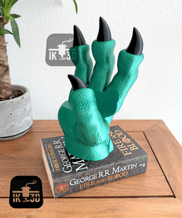 Dragon Claw Book Holder / No Supports / 3MF Included 3d model