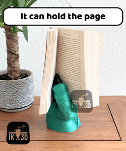 Dragon Claw Book Holder / No Supports / 3MF Included 3d model
