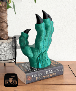 Dragon Claw Book Holder / No Supports / 3MF Included 3d model