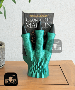 Dragon Claw Book Holder / No Supports / 3MF Included 3d model