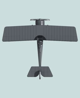 1:144 Nieuport 12 3d model
