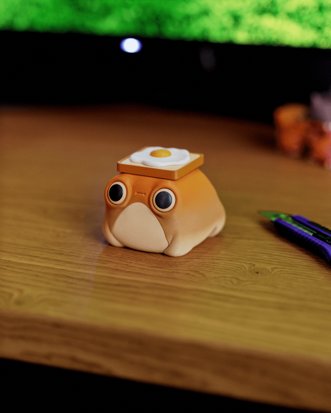 frog 3d model