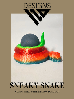 Sneaky Snake - COMPATIBLE with Alexa Echo Dot Amazon 3d model