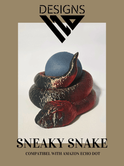 Sneaky Snake - COMPATIBLE with Alexa Echo Dot Amazon 3d model