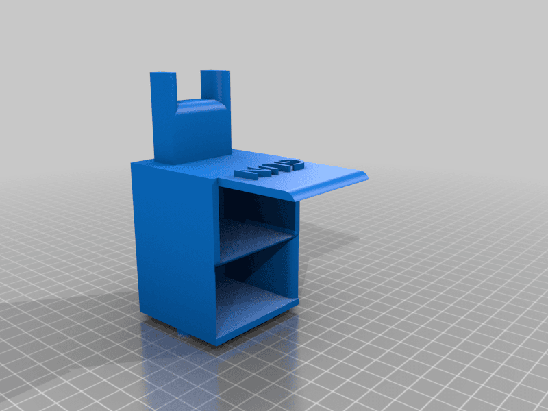 Hot Glue Gun Holder 3d model