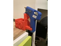 Hot Glue Gun Holder 3d model