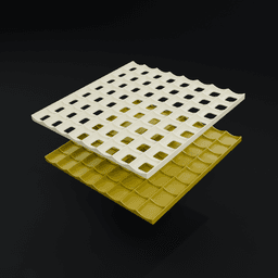 Bananagrams tray 3d model
