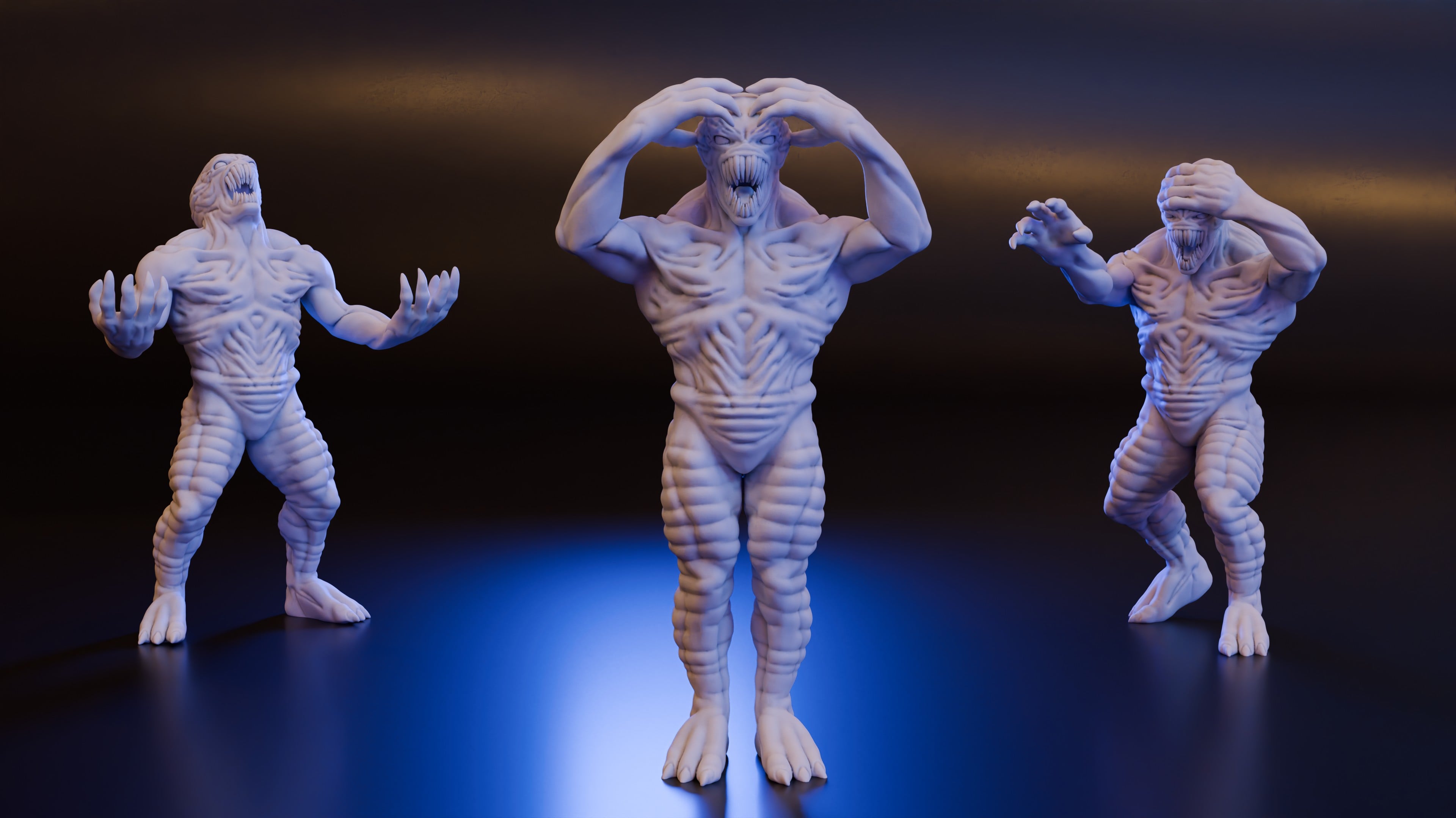 Brother Adramalech - Medium Fiend / Devil 3d model