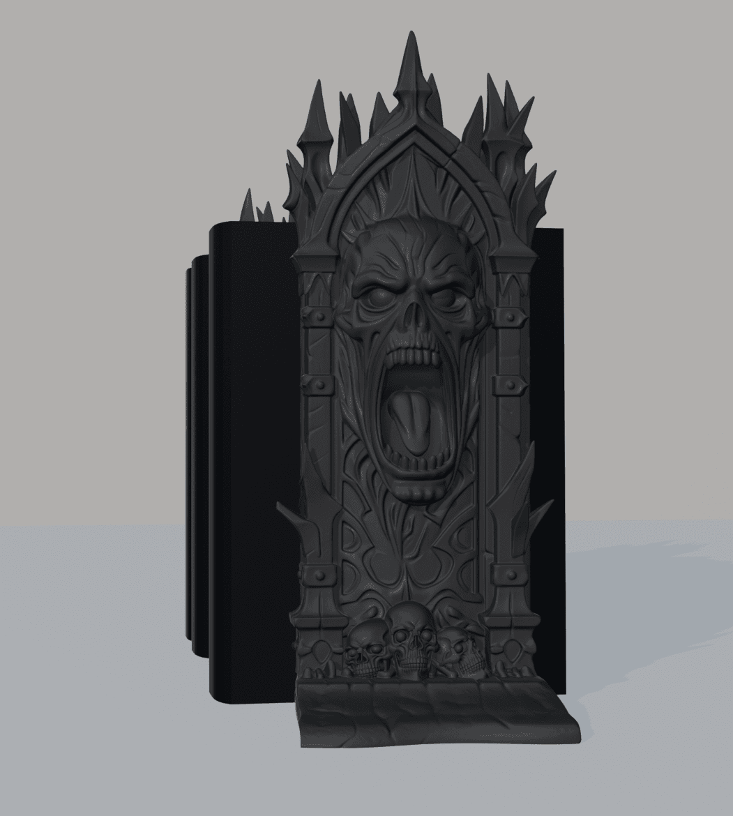Agony Bookends 3d model