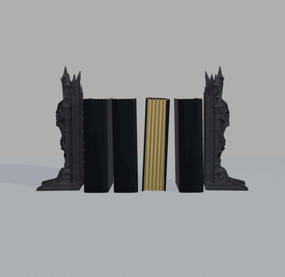 Agony Bookends 3d model