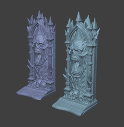Agony Bookends 3d model