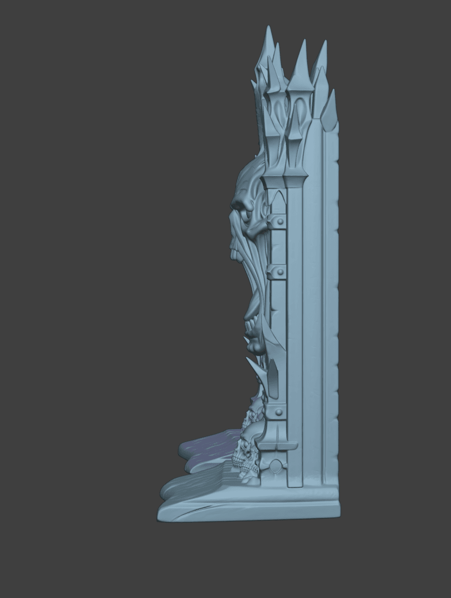 Agony Bookends 3d model