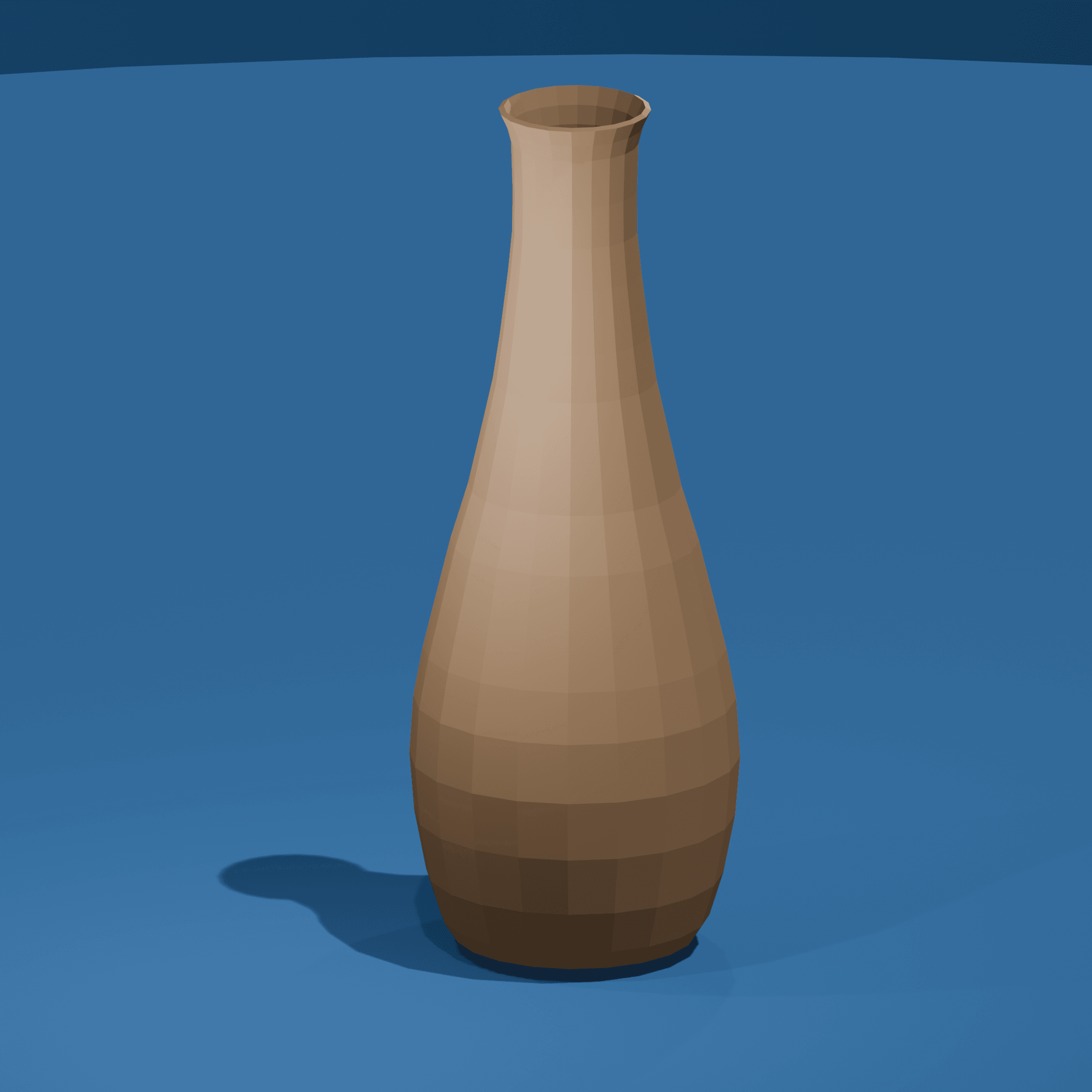 Tall Tapering Vase 3d model