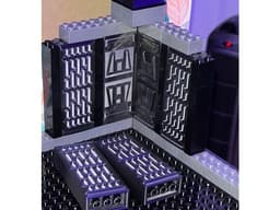 Star Wars Death Star Walls Lego Blocks 3d model