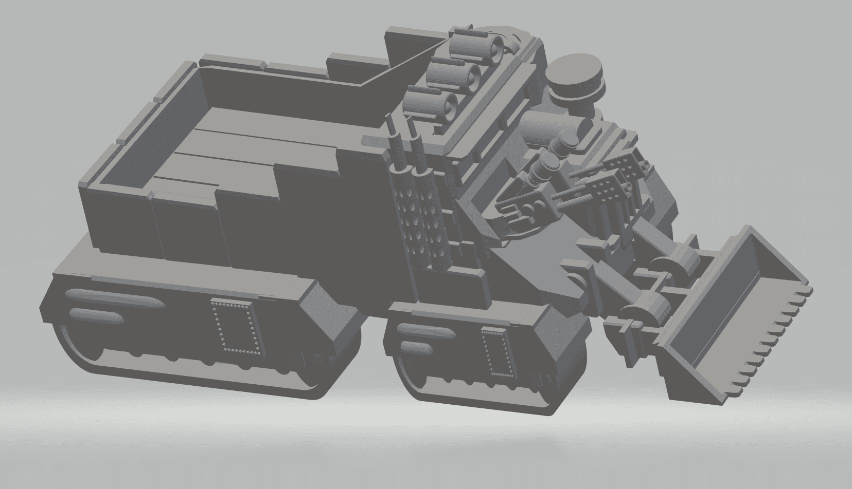 FHW: Twilight Tracked Truck PM7-WH Truck (BoD) 3d model