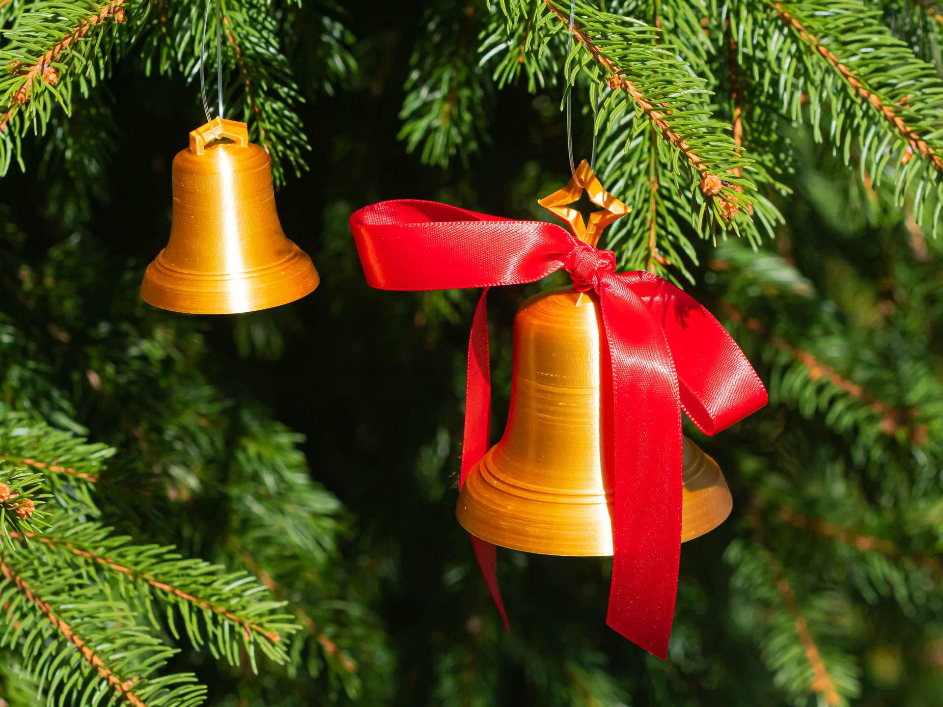 Christmas Bell Ornaments 3d model