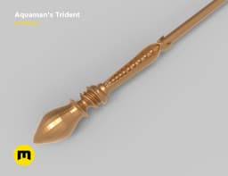 Aquaman – Neptune Trident 3d model