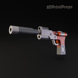 Space Beth gun from Rick and Morty 3d model