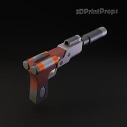 Space Beth gun from Rick and Morty 3d model
