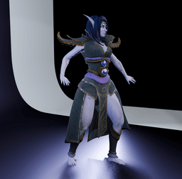 Dark Elf Xal'atath v2.0 3d model