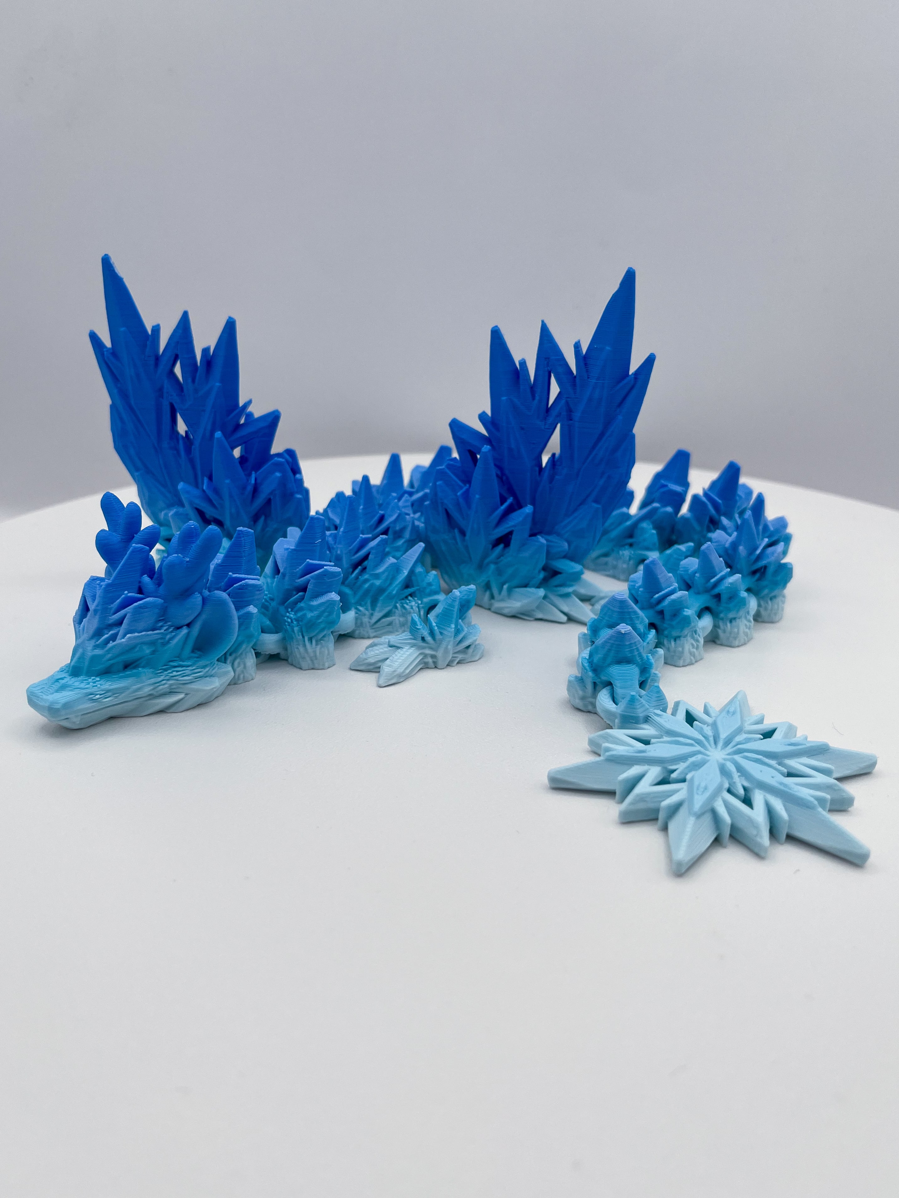 Winter dragon from Cinderwing3d!