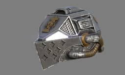 Gray Knight Helmet 3d model