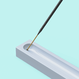 Incense Holder Tray 3d model