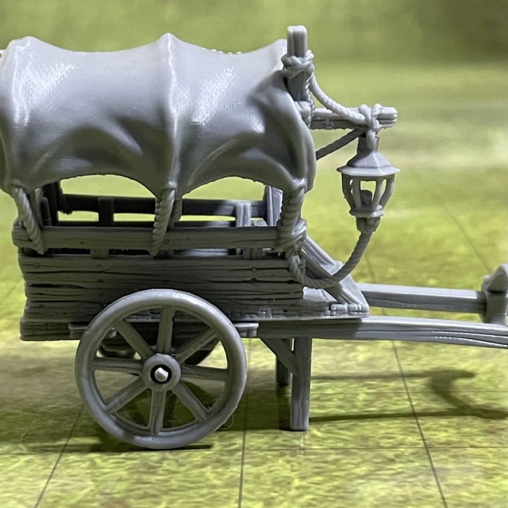 Covered Wagon 3d model