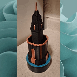 The Skyline Scribe Tower 3d model