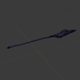 Magical Staff v2 3d model