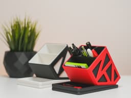 Modular Desk Organiser 3d model