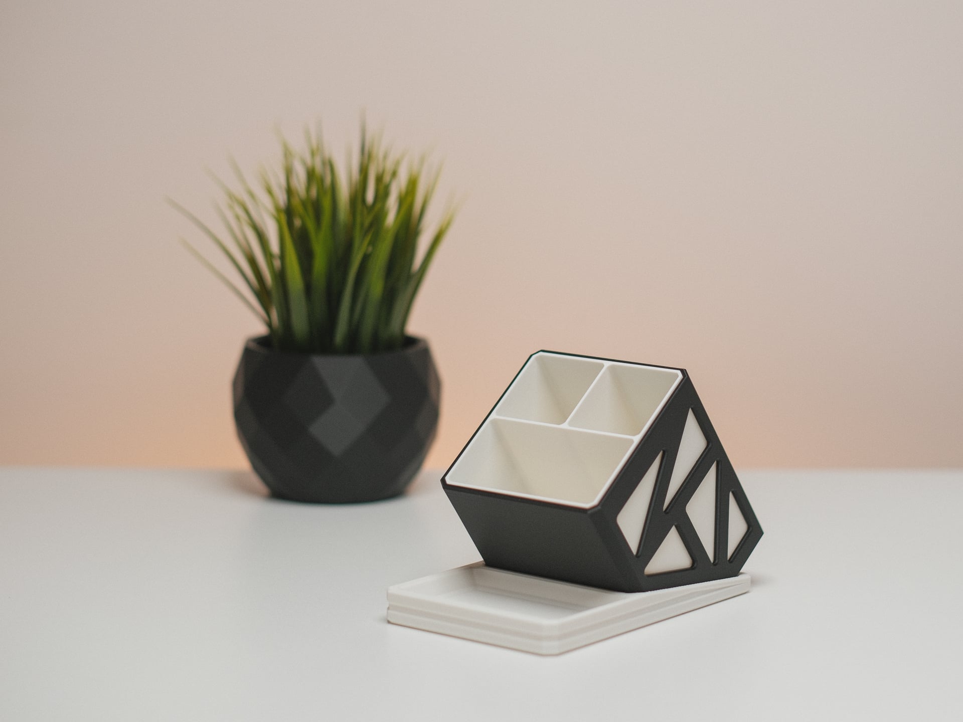Modular Desk Organiser 3d model
