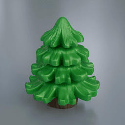Christmas Tree Ball Joint Toy 3d model