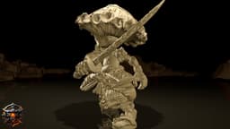 Hayato Myzaki of the Mycōjin 3d model
