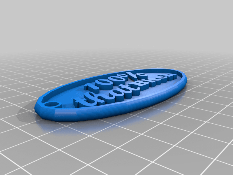 100% that Bitch Keychain 3d model