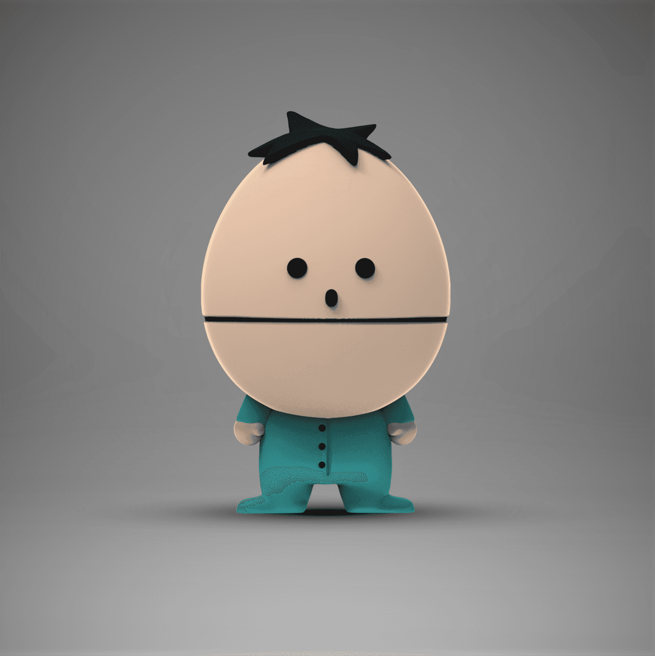 Ike Broflovski -South Park 3d model