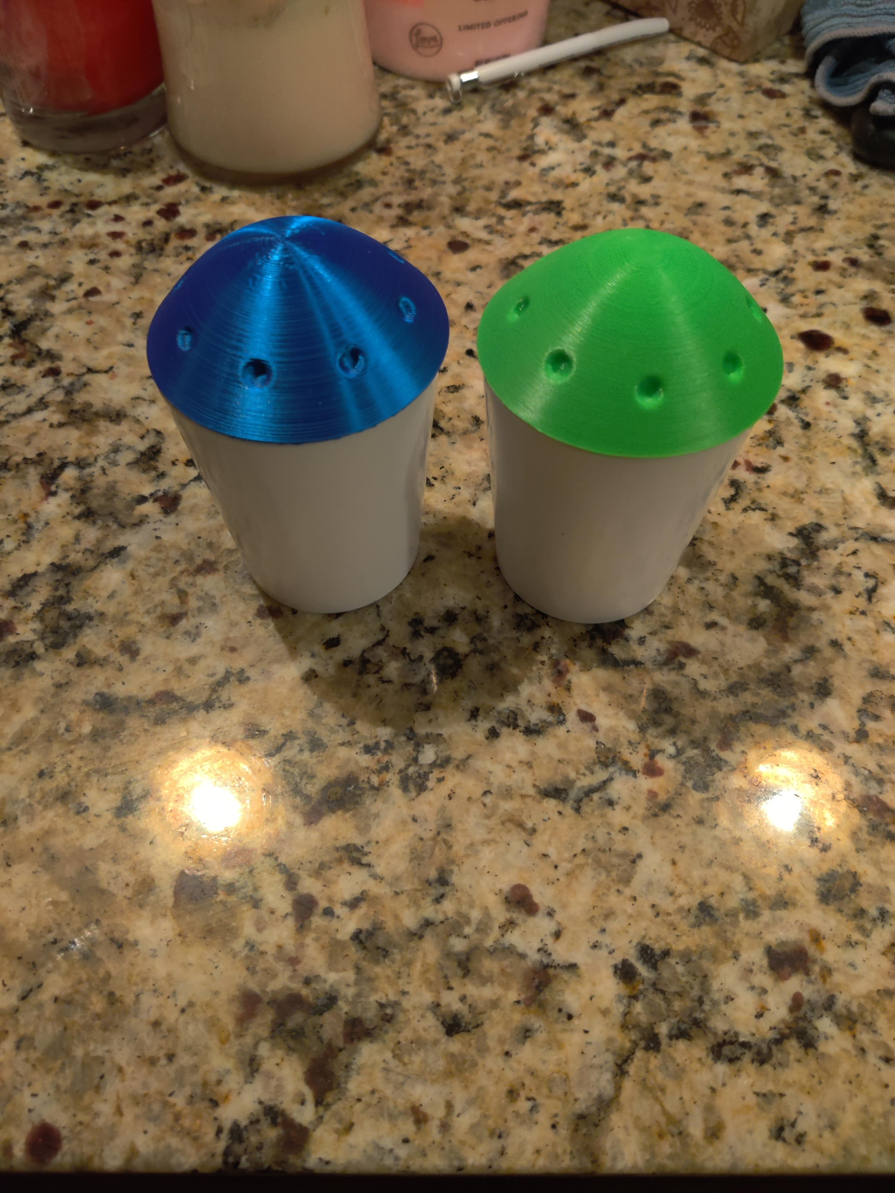 Mini Nuke Nose Cone - Cap to make the Mini Nuke a Model! - Also if you happen to have small children they also make great pretend slushies - 3d model