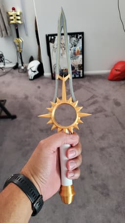 Crystal Saber with Animal Crystals Power Rangers Wildforce 3d model