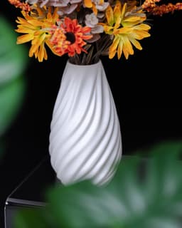 Wave Flower Vase 01 by MODERN MACHINE 3d model
