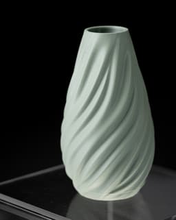 Wave Flower Vase 01 by MODERN MACHINE 3d model