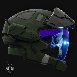 Halo Reach Haunted/Pilot Helmet 3d model