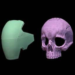 Halo Reach Haunted/Pilot Helmet 3d model